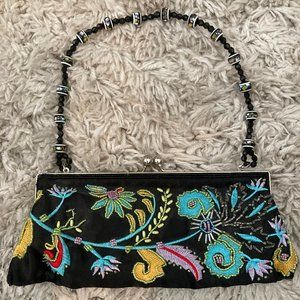 Beaded small handbag